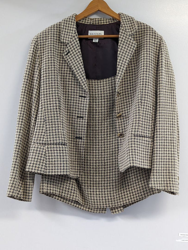 Emanuel Ungard Size 12 Skirt/Blazer set