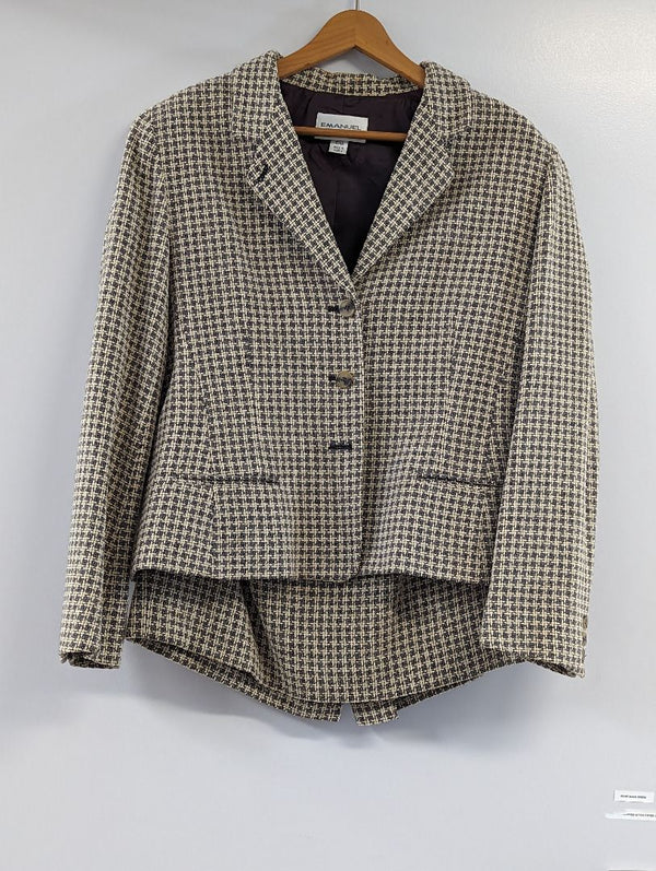 Emanuel Ungard Size 12 Skirt/Blazer set