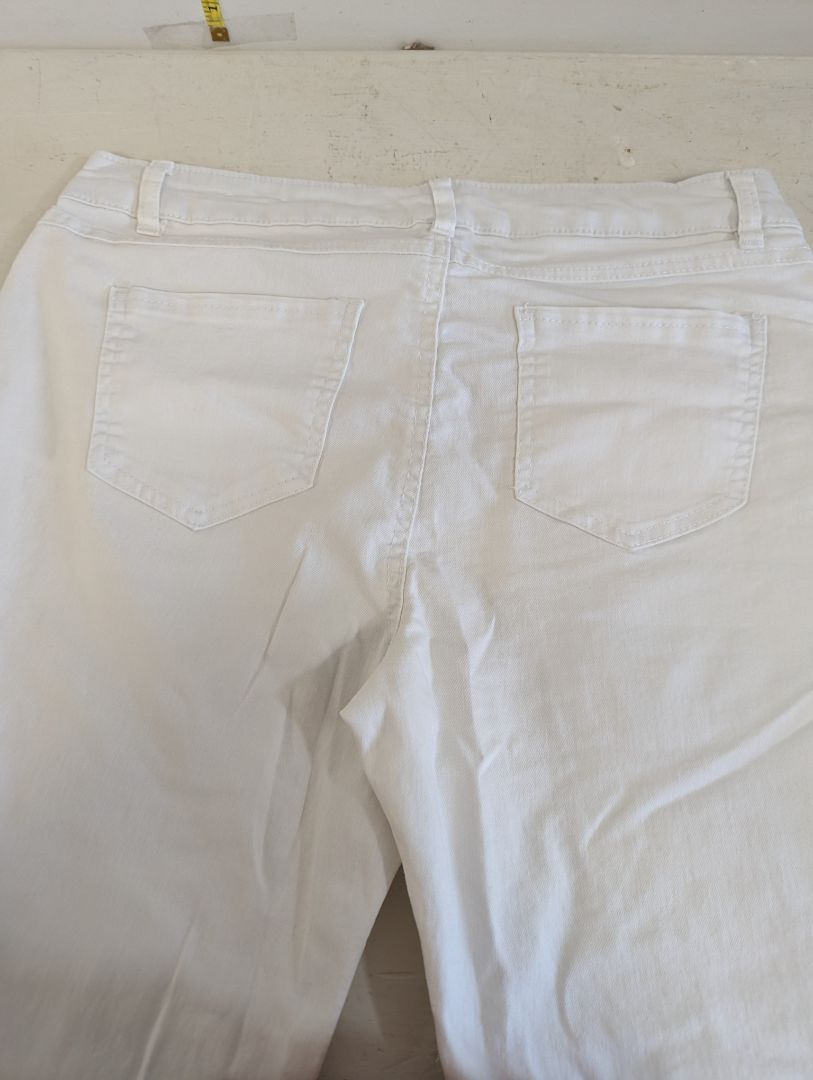 D Jeans Size 12 White Jeans