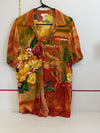 Floral Button Up Shirt (L)
