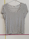 Max Studio Polka Dot Shirt (L)