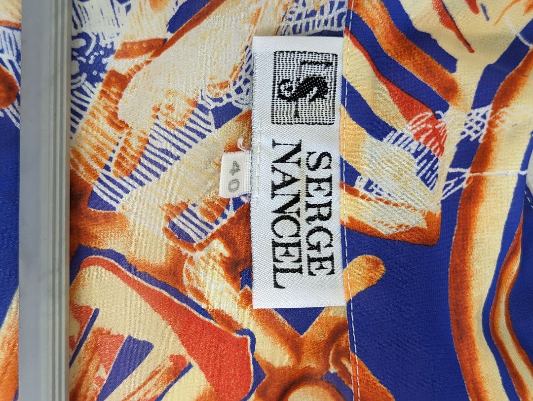 Serge Nancel Printed Shirt (40)