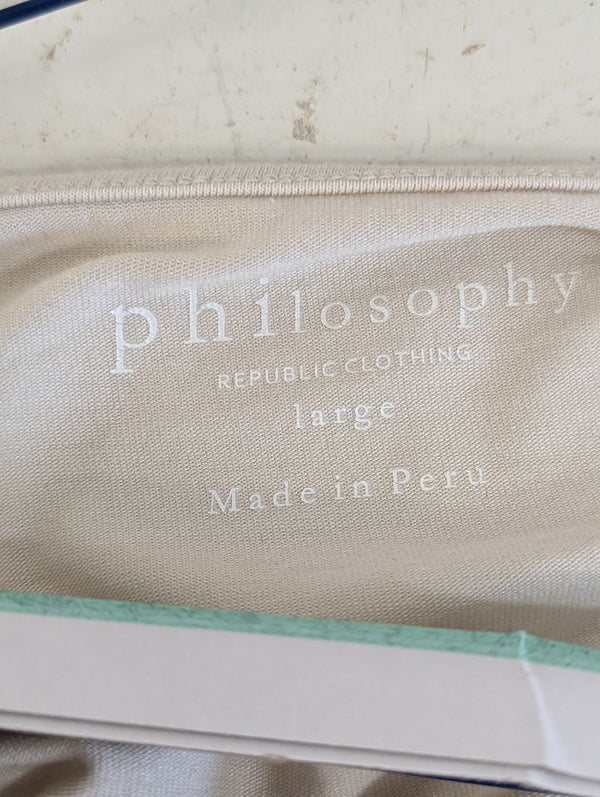 Philosophy Long Sleeved Shirt (L)