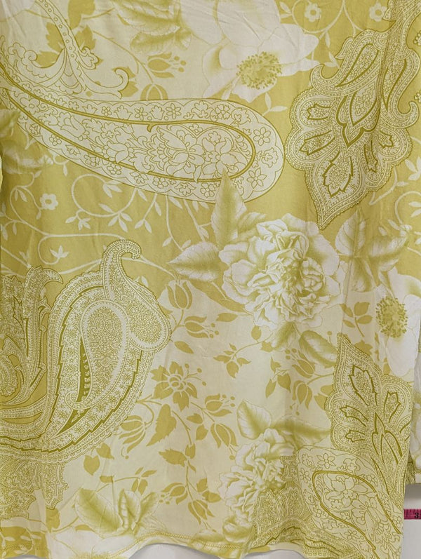 Light weight Yellow Printed Shirt