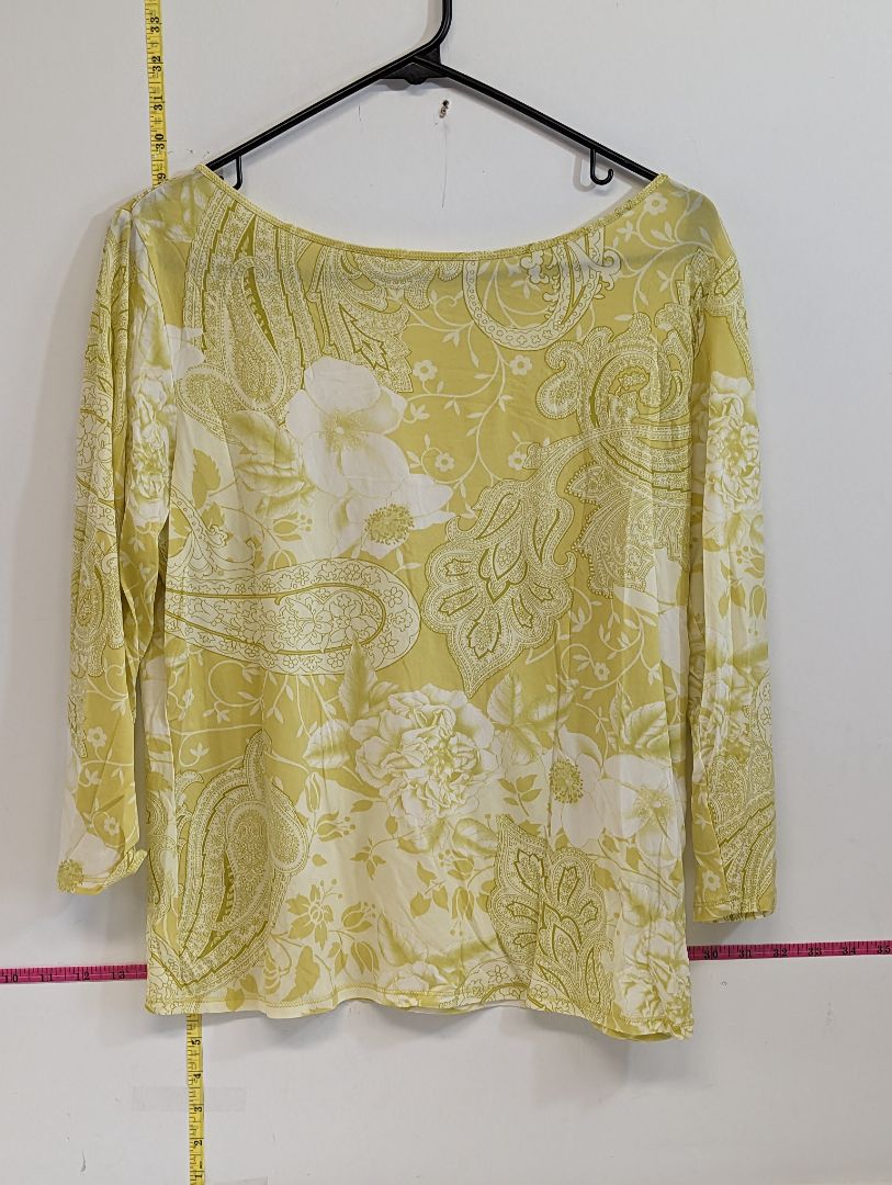 Light weight Yellow Printed Shirt