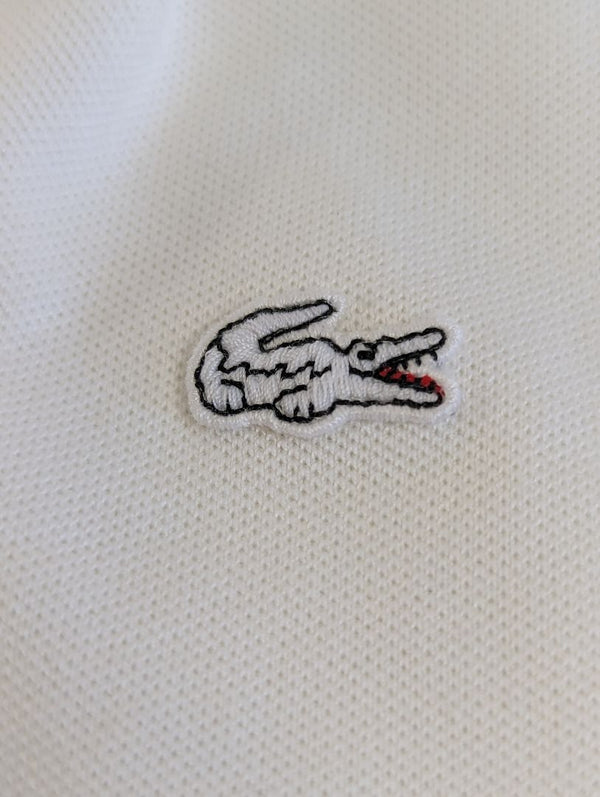 White Lacoste Golf Shirt (45)