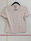 Easy Spirit Pink Striped Teee (L)