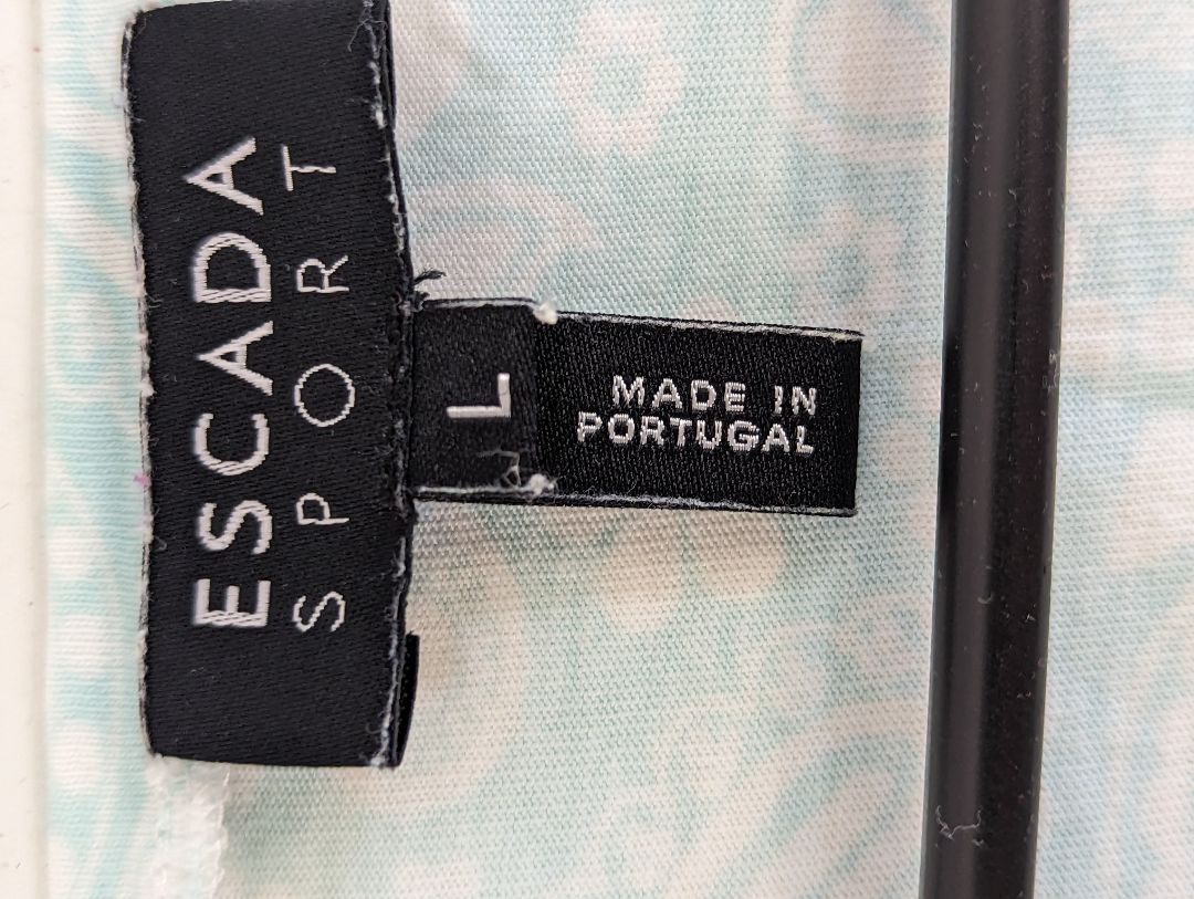 Escada Sport Light Blue Printed Tee