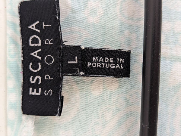 Escada Sport Light Blue Printed Tee