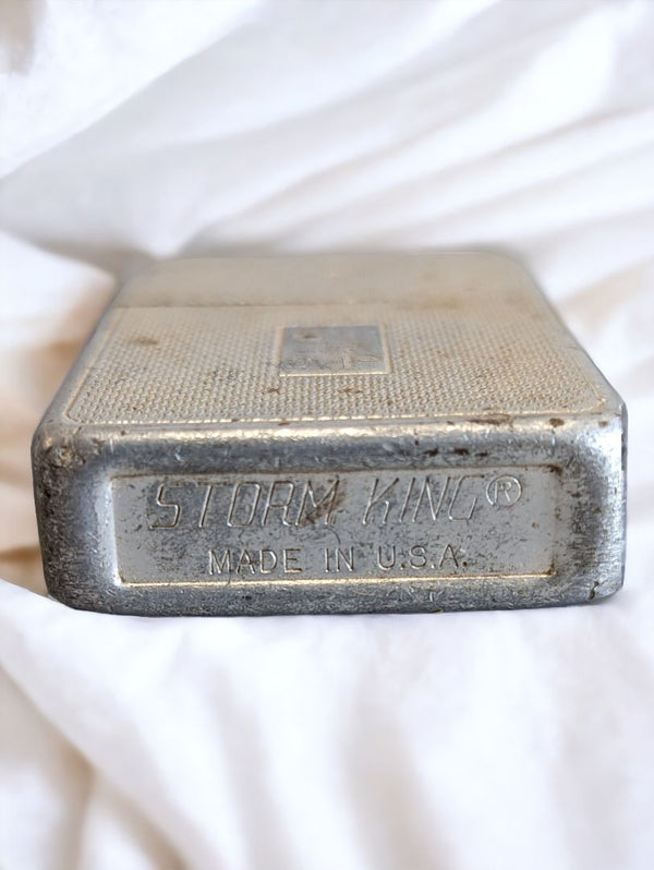 Silver  Vintage "Storm King" Lighter