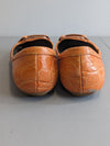 Nine West Orange Slip on Shoes (7.5)