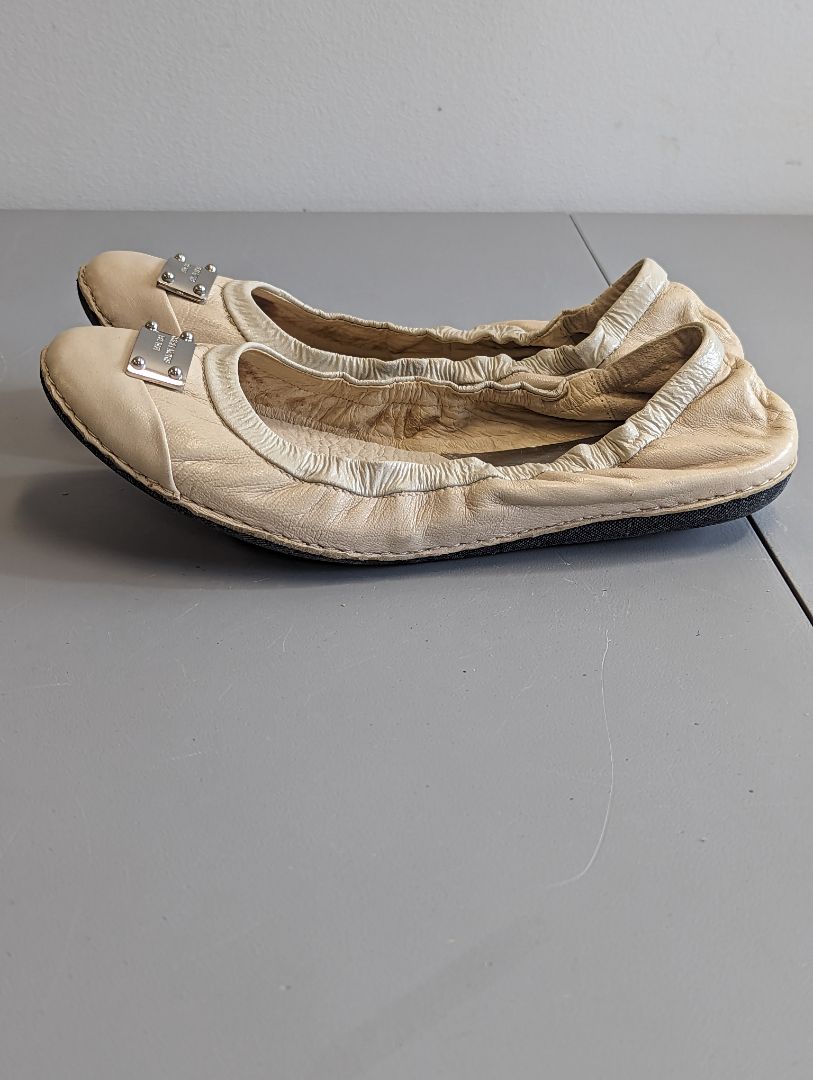Michael Kors Beige Slip On Shoes (7.5)
