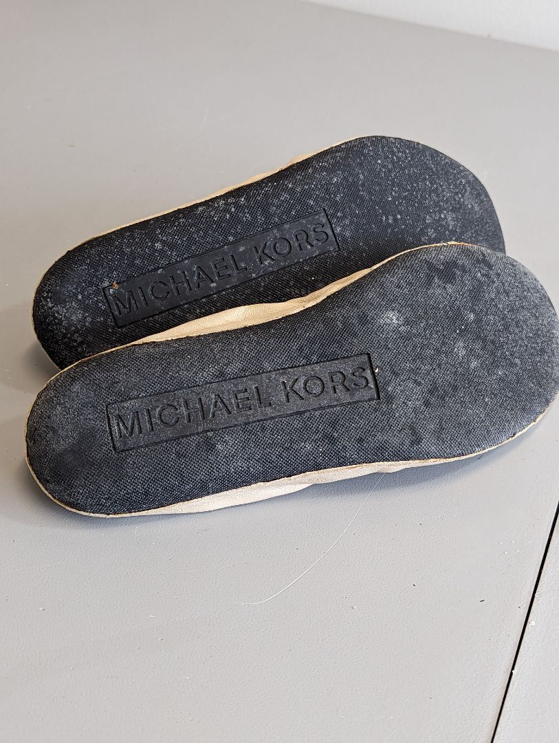 Michael Kors Beige Slip On Shoes (7.5)