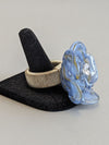 Vintage Blue Rose Ring