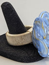 Vintage Blue Rose Ring