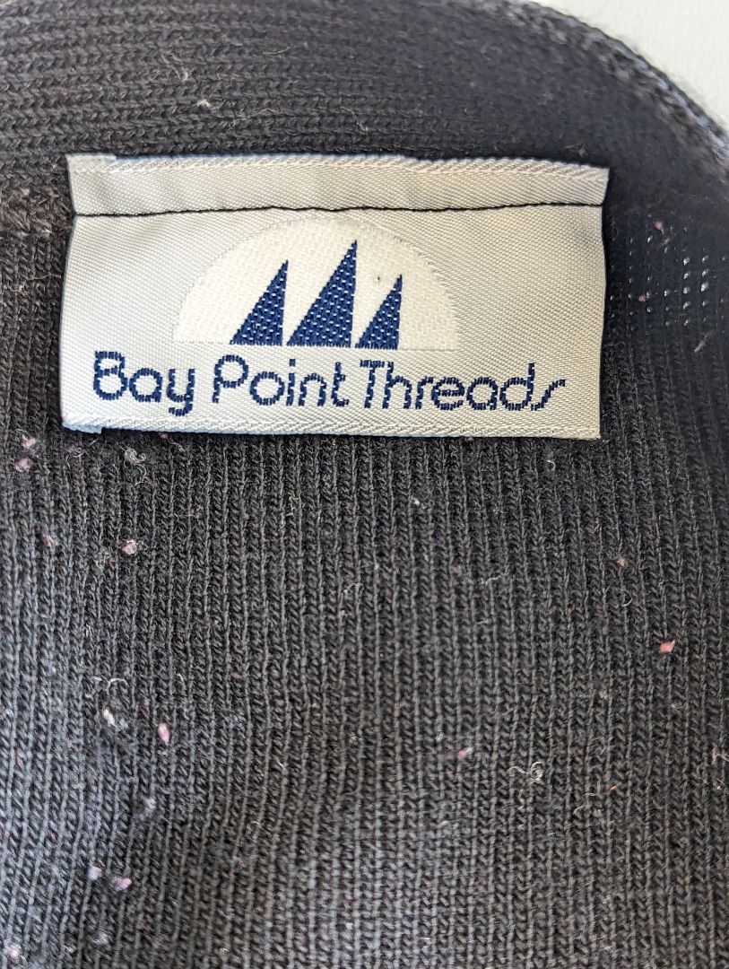 Bay Point Threads Black & Gold Cardigan