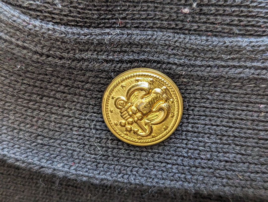 Bay Point Threads Black & Gold Cardigan