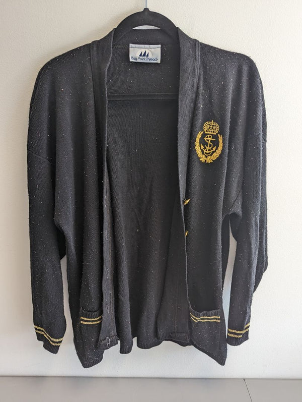 Bay Point Threads Black & Gold Cardigan