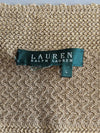 Ralph Lauren Gold Knitted Shirt (L)