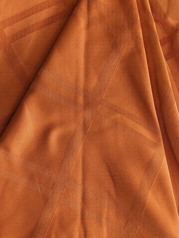 Orange table cloth 5 ft