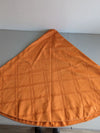 Orange table cloth 5 ft