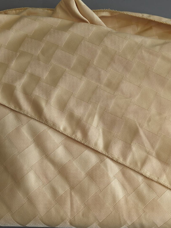 Large Gold Colored Table Cloth