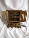 Antique Mini Tea Cabinet/Jewelry Box