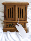 Antique Mini Tea Cabinet/Jewelry Box