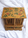 Antique Mini Tea Cabinet/Jewelry Box