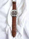 Brown Vintage Lrg Brown Face QF Collection Watch
