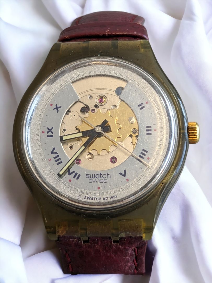 Vintage Swatch Automatic RUBIN SAM100
