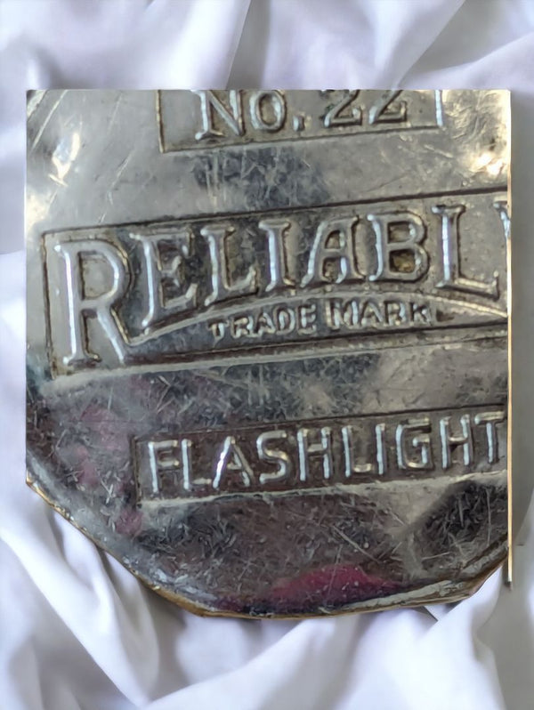 Antique "Reliable" flashlight