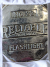 Antique "Reliable" flashlight