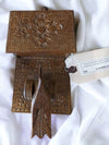 Vintage Carved Bird Cigarette Dispenser