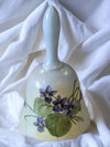 Vintage Porcelain Bell with flowers.