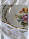 White  Vintage Martinroda Floral Bowl