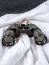 Vintage Binoculars in Leather Bag