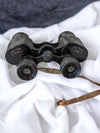 Vintage Binoculars in Leather Bag