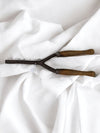Antique Spring Wooden Hair Curler