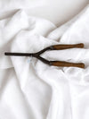 Antique Spring Wooden Hair Curler