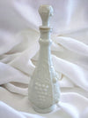 Vintage Mid-Century Milk Glass Decanter
