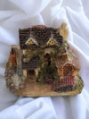 Vintage Miniature Farm House Figurine