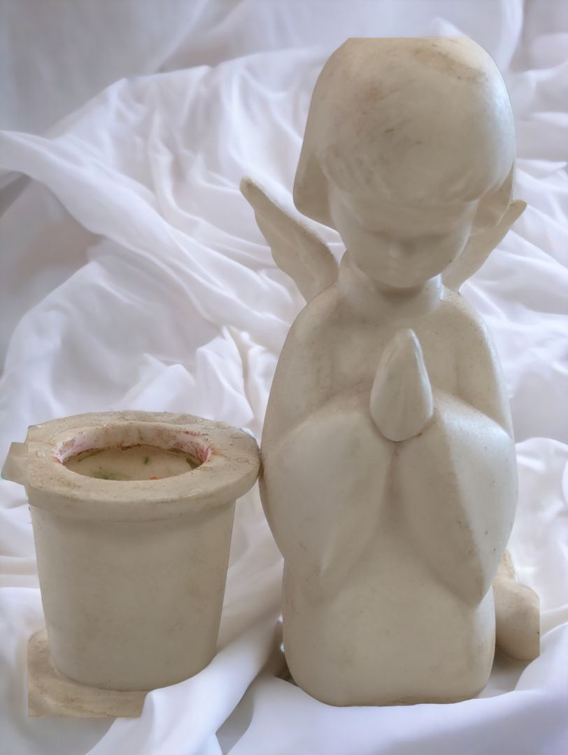 Vintage Set of Ceramic Candle Holders