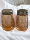 Vintage Depression Glass "Salt & Pepper"