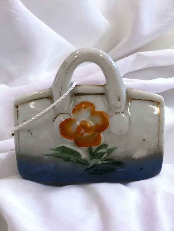Vintage Miniature Purse Figurine