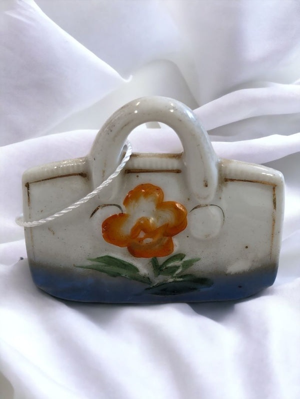 Vintage Miniature Purse Figurine