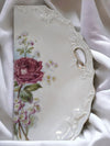 Vintage Shabby Chic Hand Painted Plate