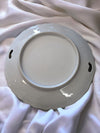 Vintage Shabby Chic Hand Painted Plate