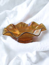Vintage Iridescent Carnival Glass Bowl