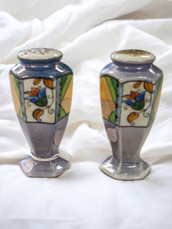 Vintage Hand Painted Salt & Pepper Shaker